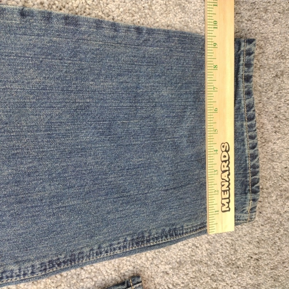 ARIAT M2 Men's 38x36 RELAXED BOOT CUT STITCH 100% COTTON JEANS Mexico Made - Picture 13 of 16
